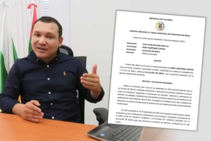 Con tutela ganada, Deiby Martínez Cortés marca precedente en defensa del derecho de petición en Neiva