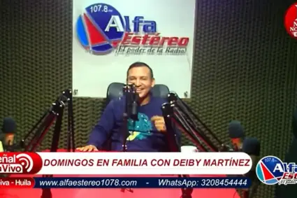 Domingos en Familia Deiby Martínez Cortés Periodista, desde la móvil Alfa Estéreo con Oswaldo Cuéllar 30/08/26.