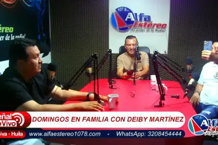 Programa Domingos en Familia Alfa Estéreo con Deiby Martínez Cortés Periodista, Domingo 13 de Septiembre 2026.