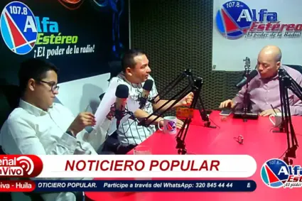 Deiby Martínez Cortés – Periodista – Lunes 28 de Septiembre – Noticiero Popular – Alfa Estéreo.