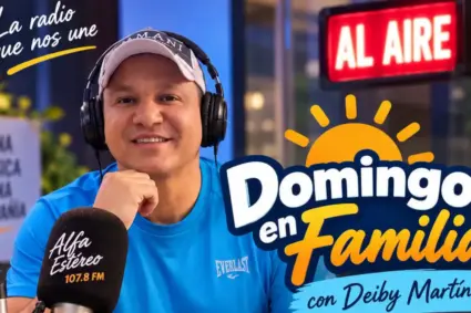 Domingos en Familia Deiby Martínez Cortés Periodista, con Idelver Pavón López abogado, 04/10/26.