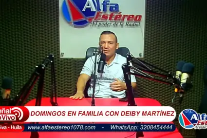 Domingos en Familia Deiby Martínez Cortés Periodista, con Juan Sebastián Prieto Pérez 04/10/26.