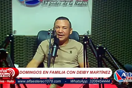 Domingos en Familia Deiby Martínez Cortés Periodista, con la móvil Carlos Ordóñez, abogado 9/10/26.
